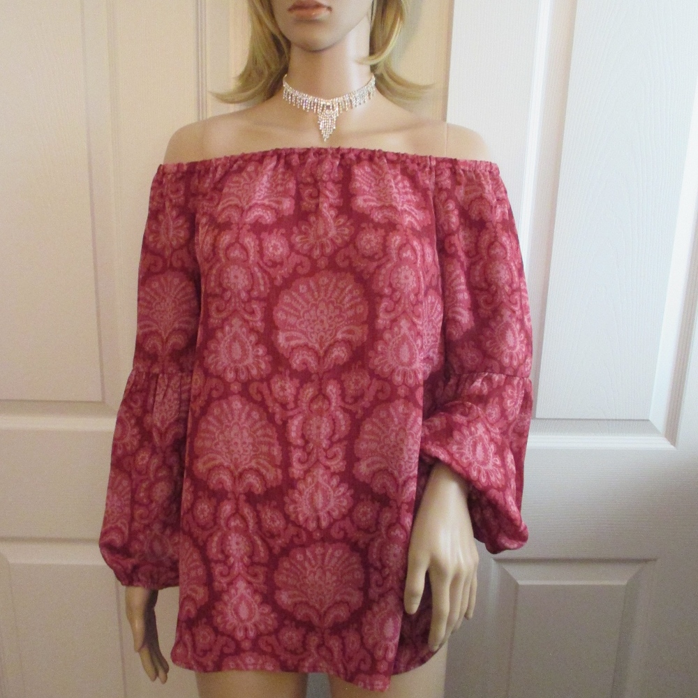 NWT - MICHAEL KORS blouse - sz L - MSRP $120.00